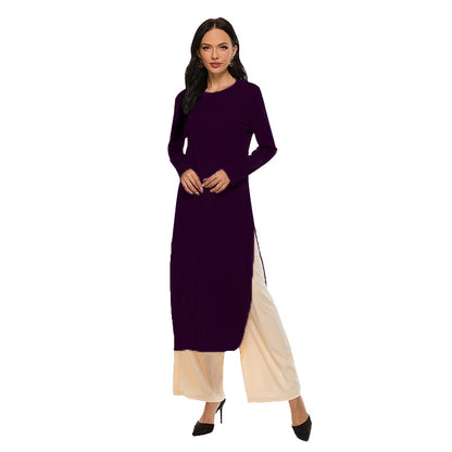 Plain Evening Dress Two-piece Sets