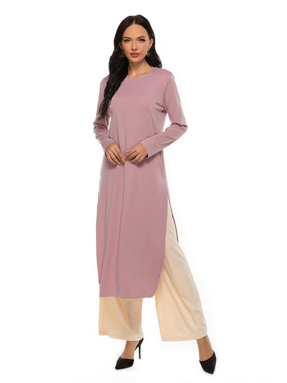 Plain Evening Dress Two-piece Sets