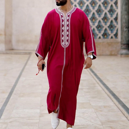 Men's Ethnic Style Long Thobe