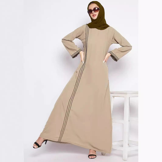 Women's Loose Casual Khaki Dress