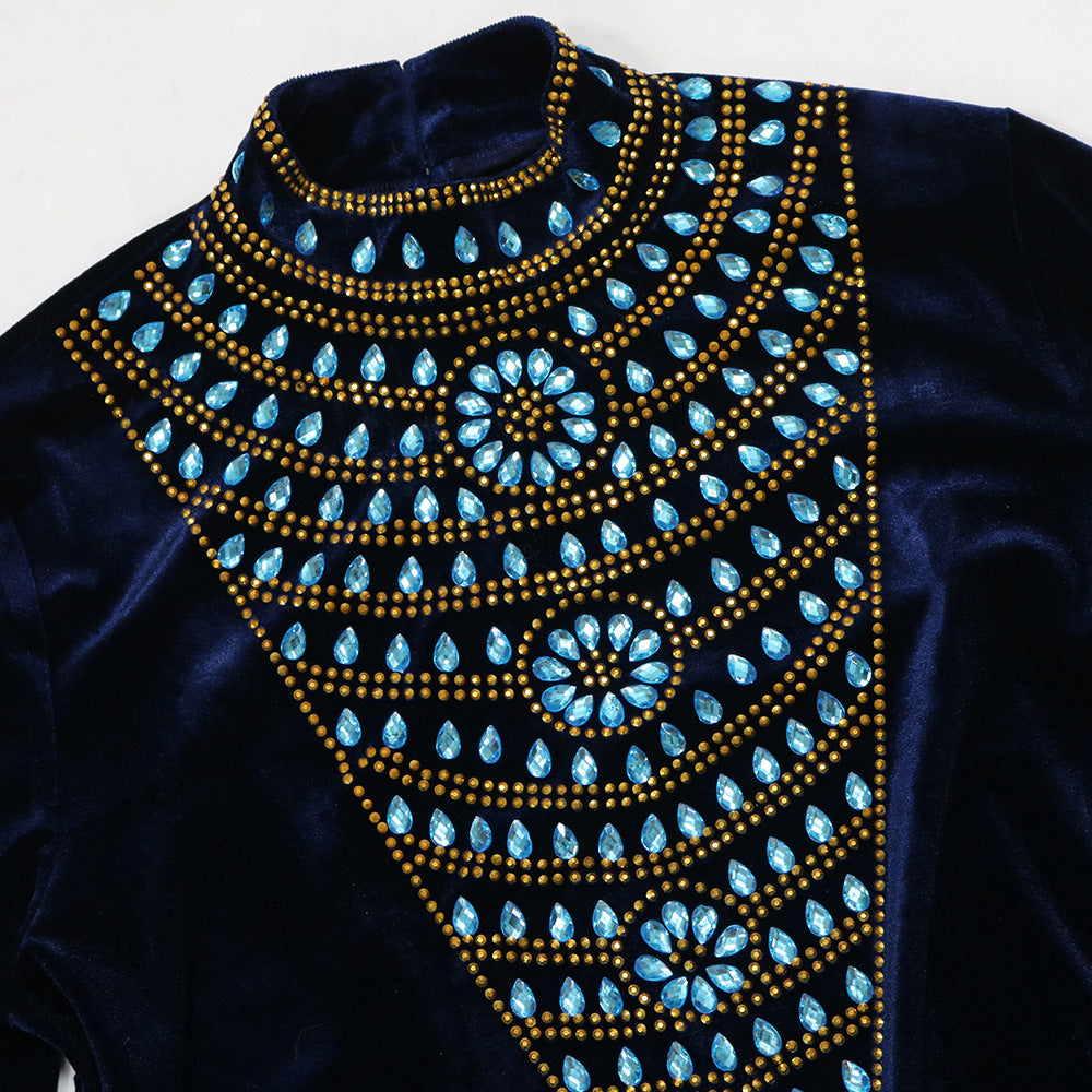 Women's Beaded Jalabiya Party Dress