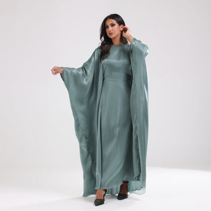 Women's Round Neck Islamic Maxi Dress