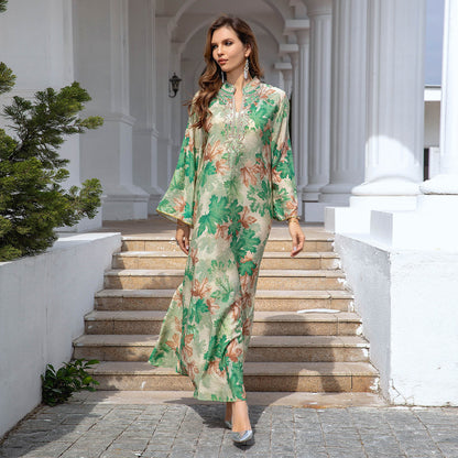 Women's Embroidered Floral Dress