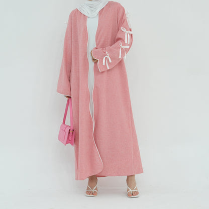 Women's Bow Tie Robe Dress