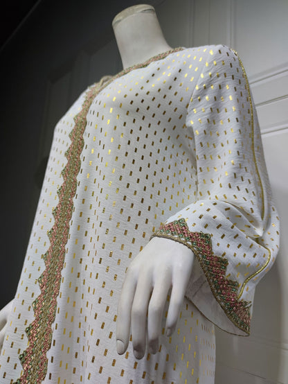 Women's Gilded Muslim Dubai Robe Dress