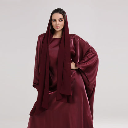 Women's Round Neck Islamic Maxi Dress