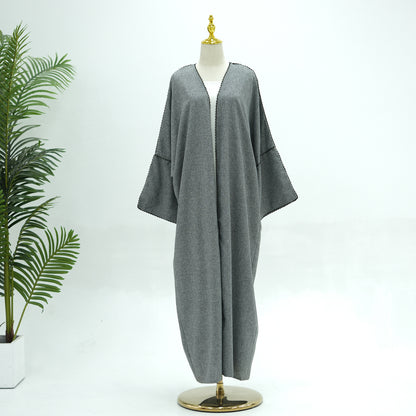 Women's Beaded Elegant Robe Dress