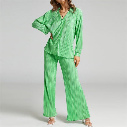 Women's Stripe Loungewear Two Piece Sets