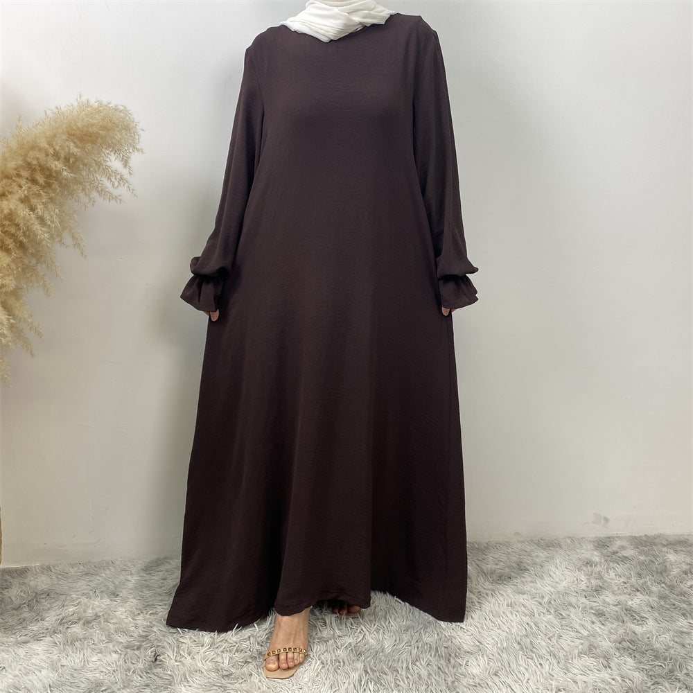 Women's Loose Muslim Abaya Dress