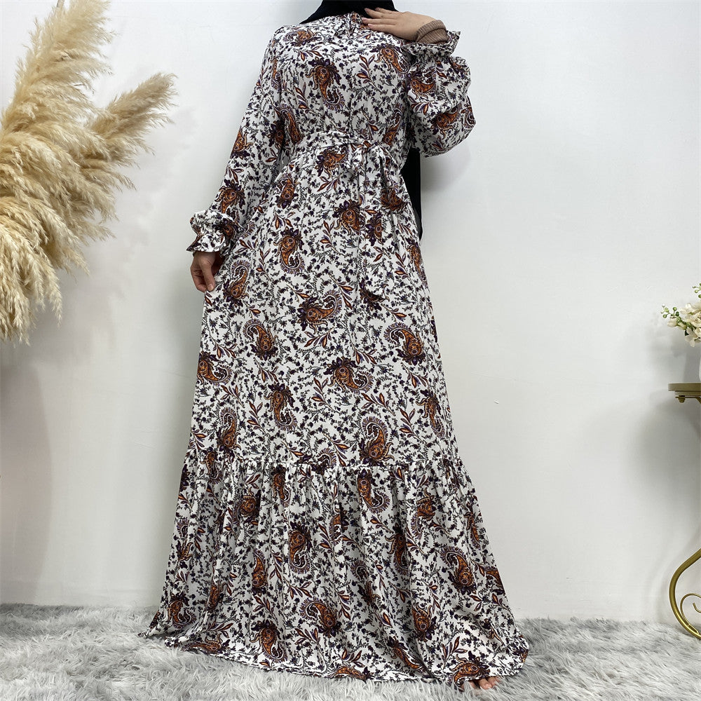 Stylish Printed Casual Maxi Dress