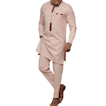 Men's Ethnic Casual Two Piece Set