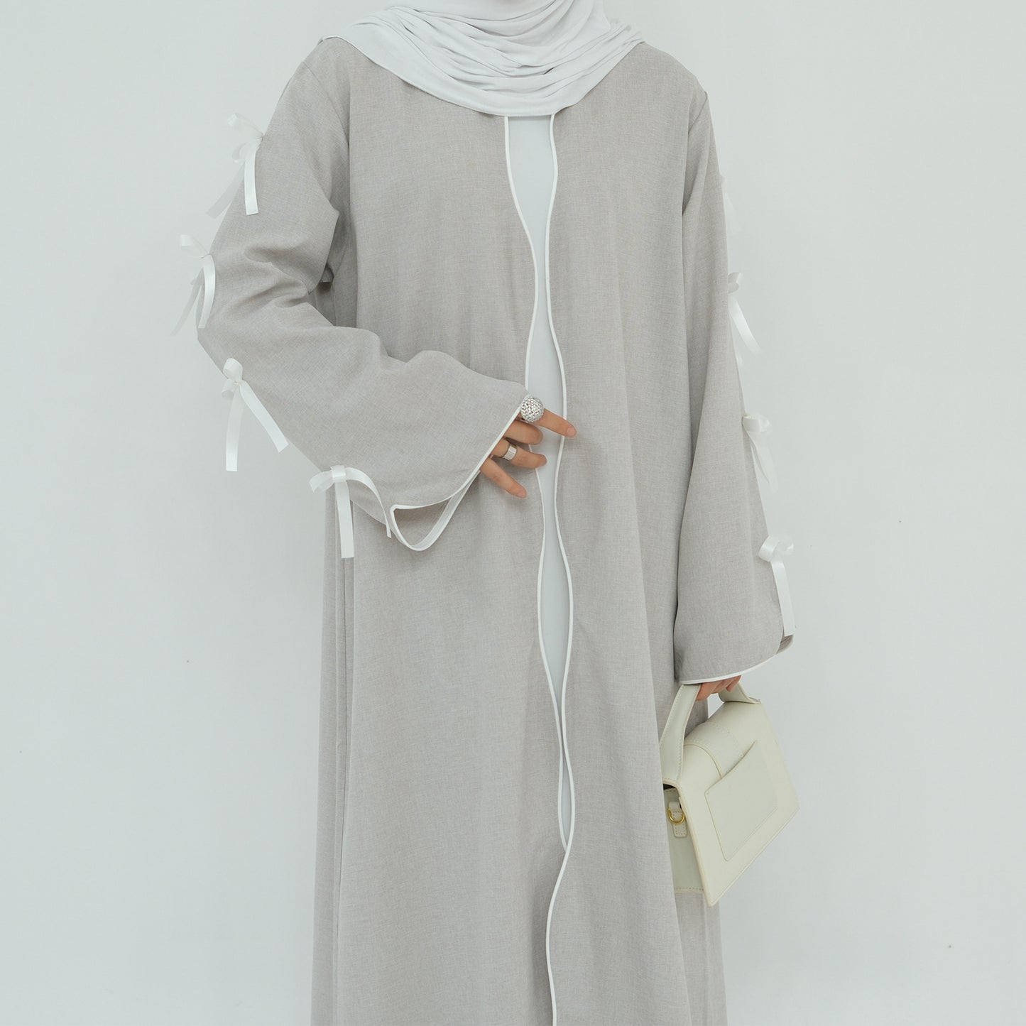 Women's Bow Tie Robe Dress