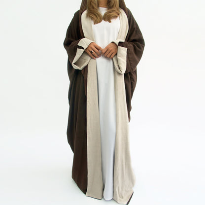 Dubai Reversible Wearable Elegant Cardigan Robe