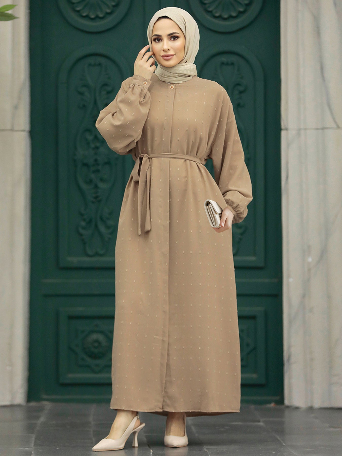 Casual and Comfortable Cardigan Maxi Dress