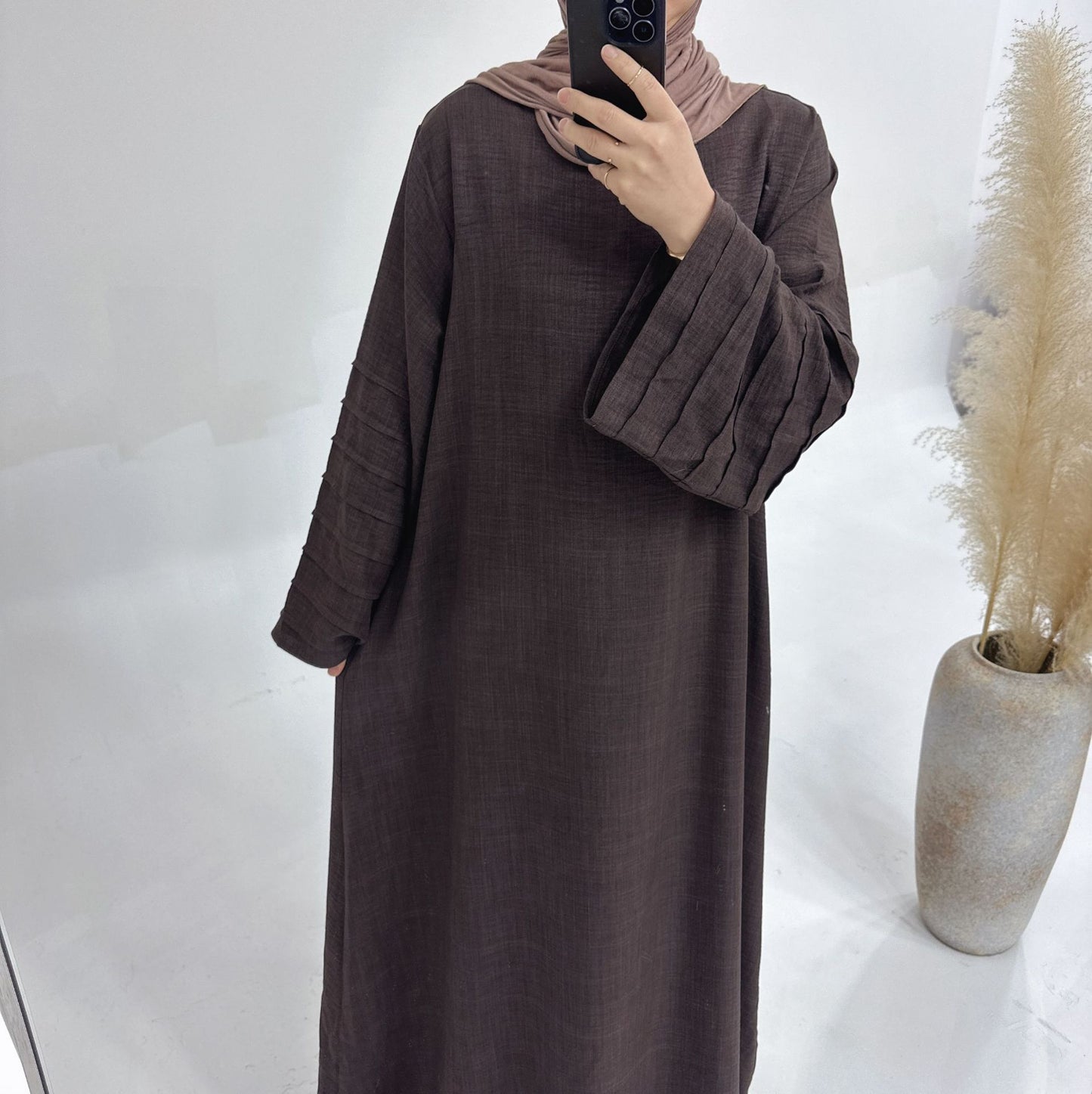 Modest Loose Plus Size Elegant Dress