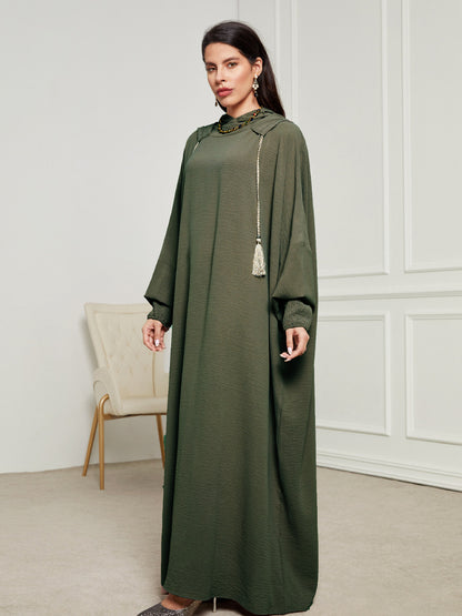 Elegant Hooded Abaya for Parties