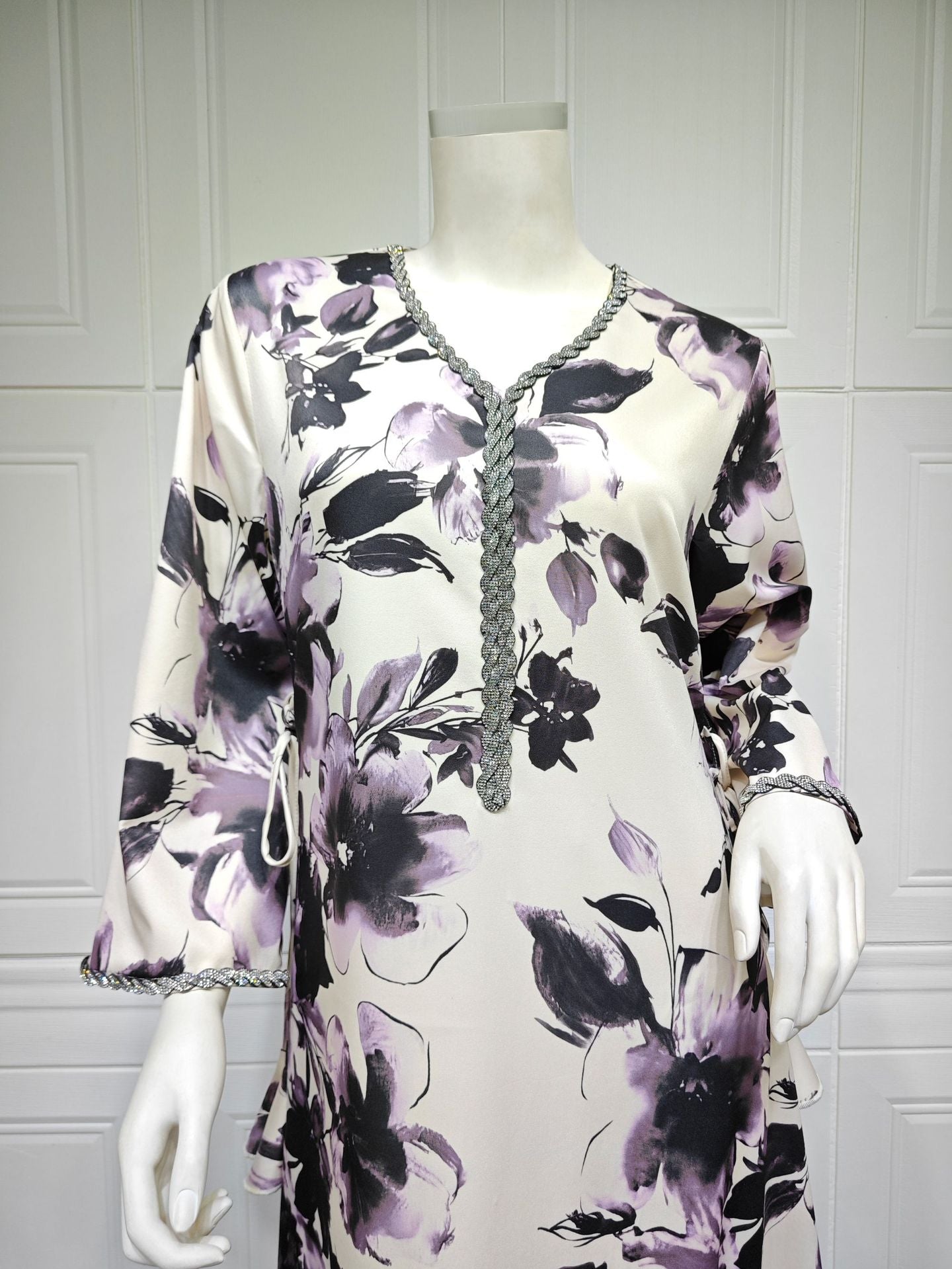 Women's Printed jalabiya Dress