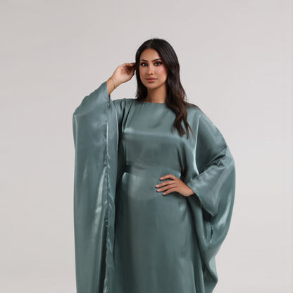 Women's Round Neck Islamic Maxi Dress