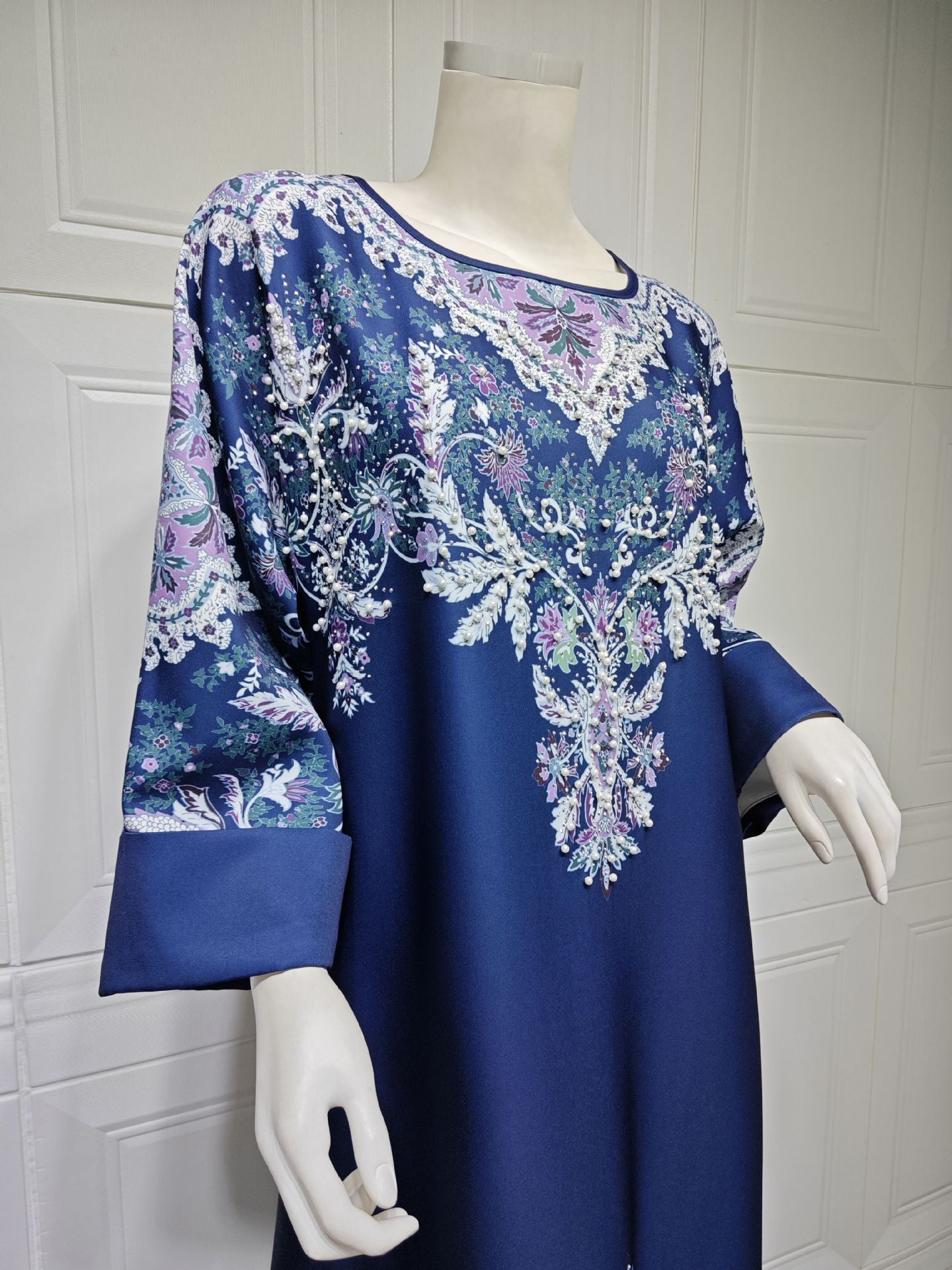 Women's Pullover Print Hot Diamond Dress