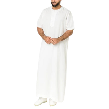 Men's Zipper Robe Shirt