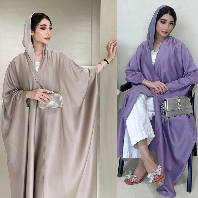 Women's Soft Light Forged Bat-sleeved Robe