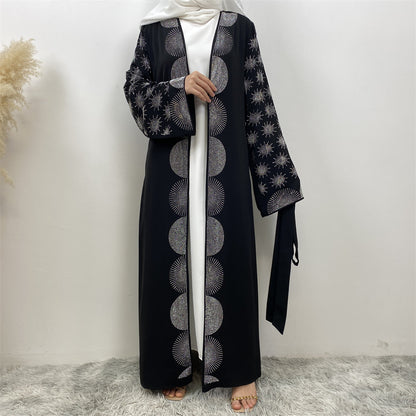 Women's Hot Diamond Lace-up Robe