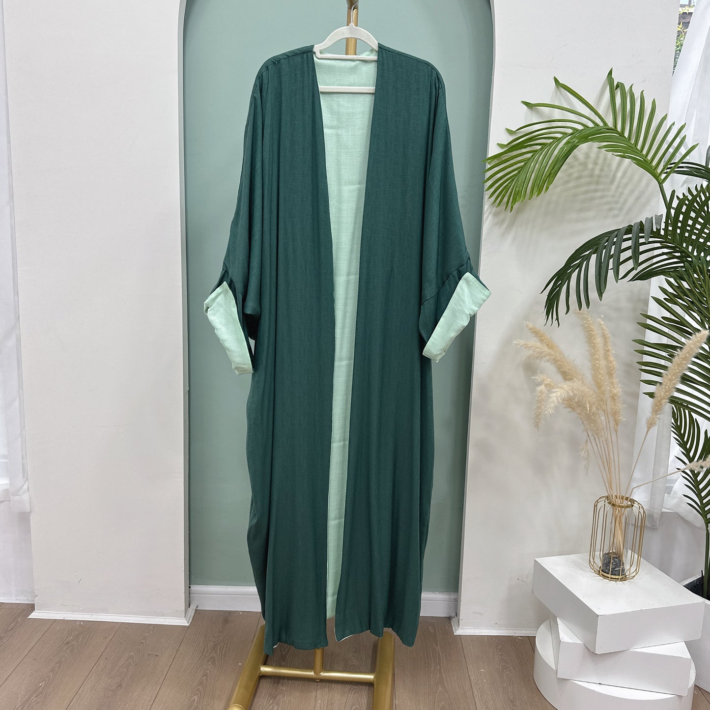 Dubai Reversible Wearable Elegant Cardigan Robe