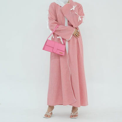 Women's Bow Tie Robe Dress