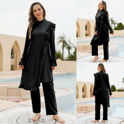 Surf and Dive Swimsuit Burkini 3-Piece Sets