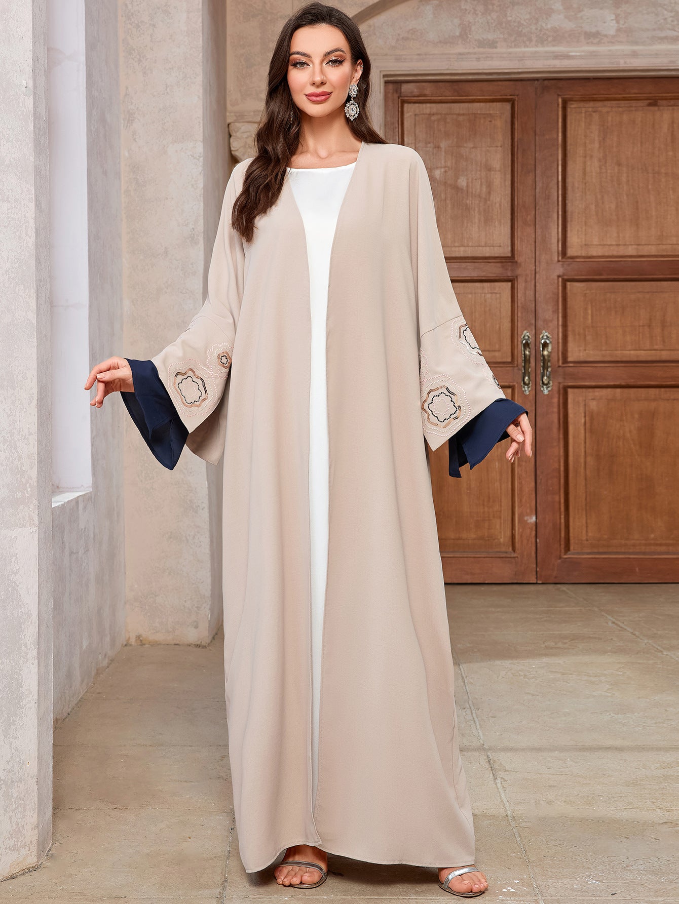 Women's Dolman Sleeve Elegant Cardigan Dress