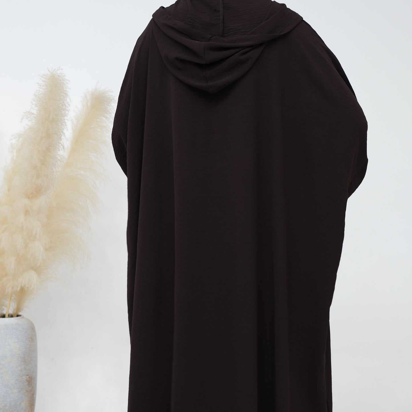 Women's Hooded Solid Color Dress