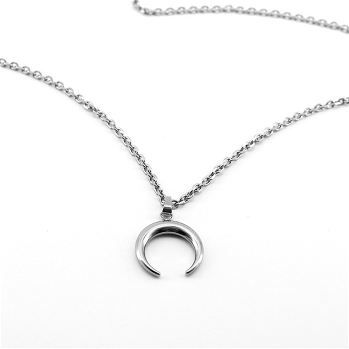 Simple Trend Moon Necklace