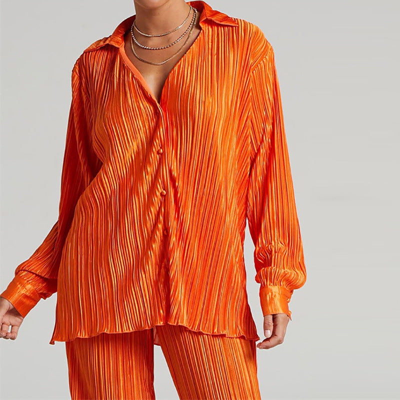 Women's Stripe Loungewear Two Piece Sets