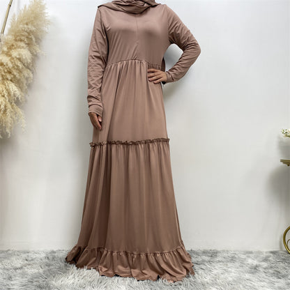 Women's Robe Dress with Headscarf