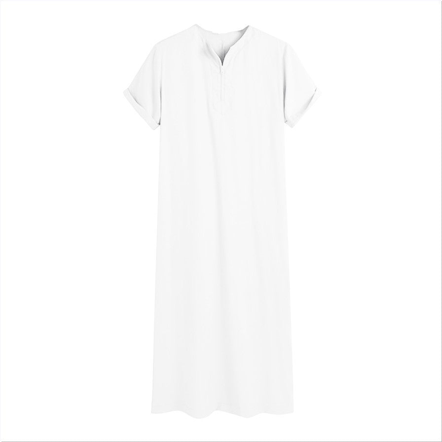 Chemise à fermeture éclair pour hommes