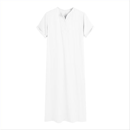 Chemise à fermeture éclair pour hommes