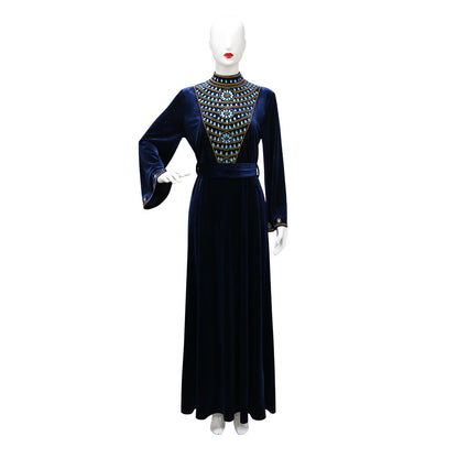 Women's Beaded Jalabiya Party Dress