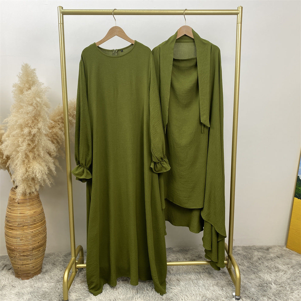 Women's Loose Muslim Abaya Dress