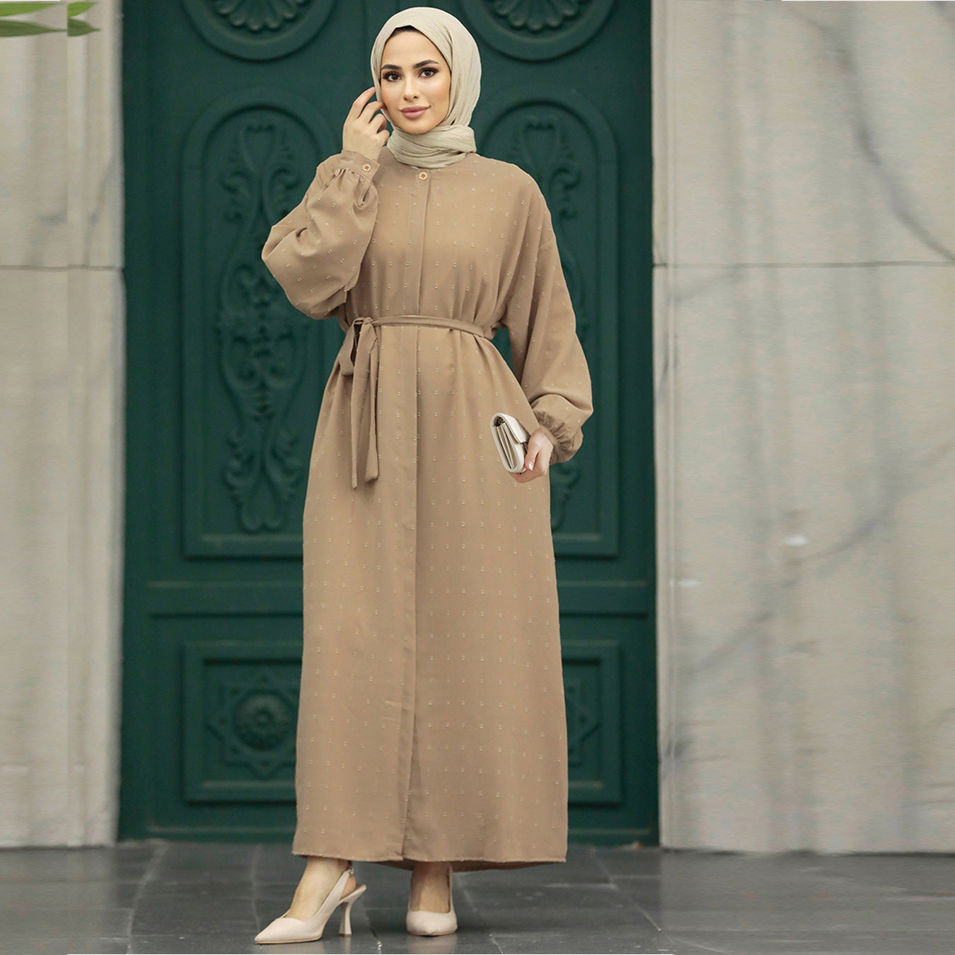 Casual and Comfortable Cardigan Maxi Dress