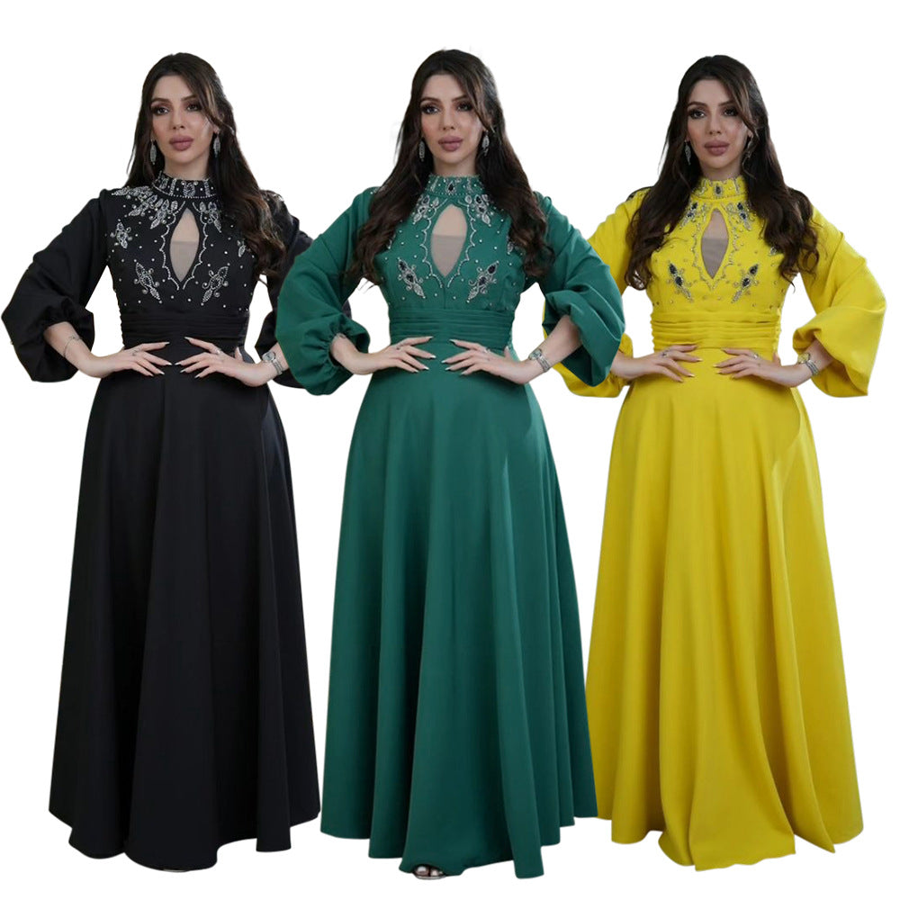 Women's Muslim Party Evening Dress