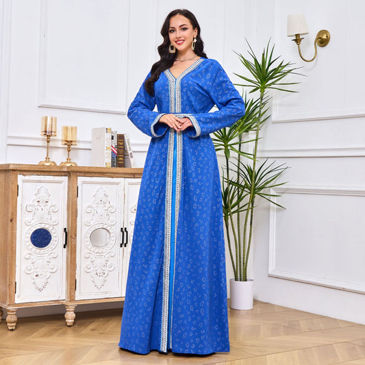 Robe de soirée brodée pour femmes