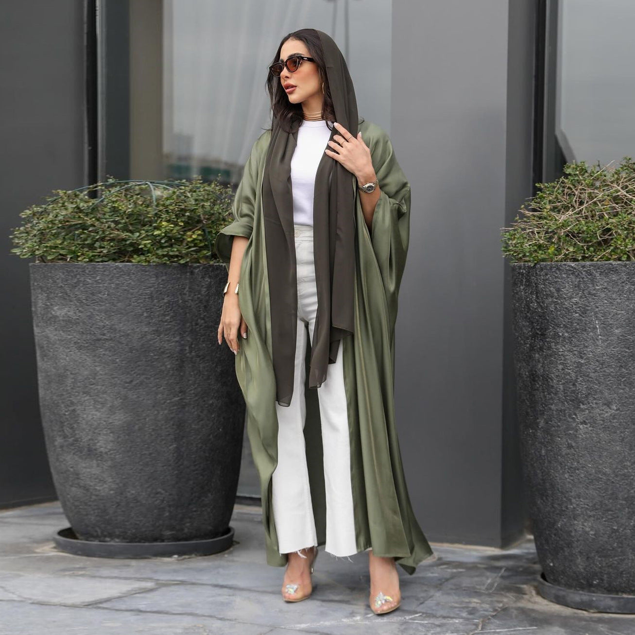 Modest Batwing Sleeve Robe