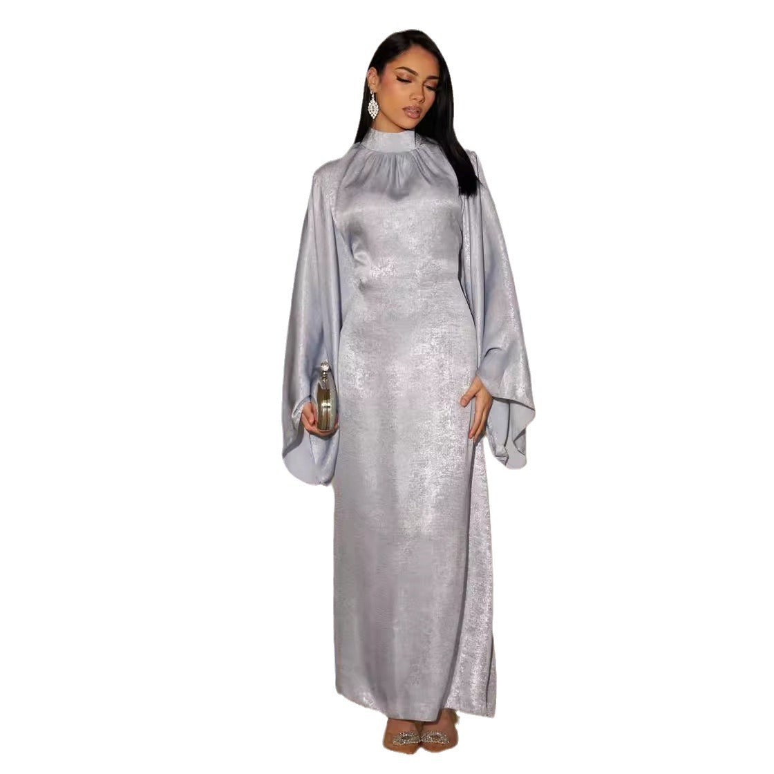 Women's Plain Elegant Abaya Dress