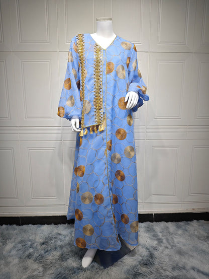 Women's Stylish Swing Kaftan Maxi Dress