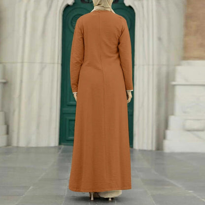 Women's Solid Color Elegant Slit Dress