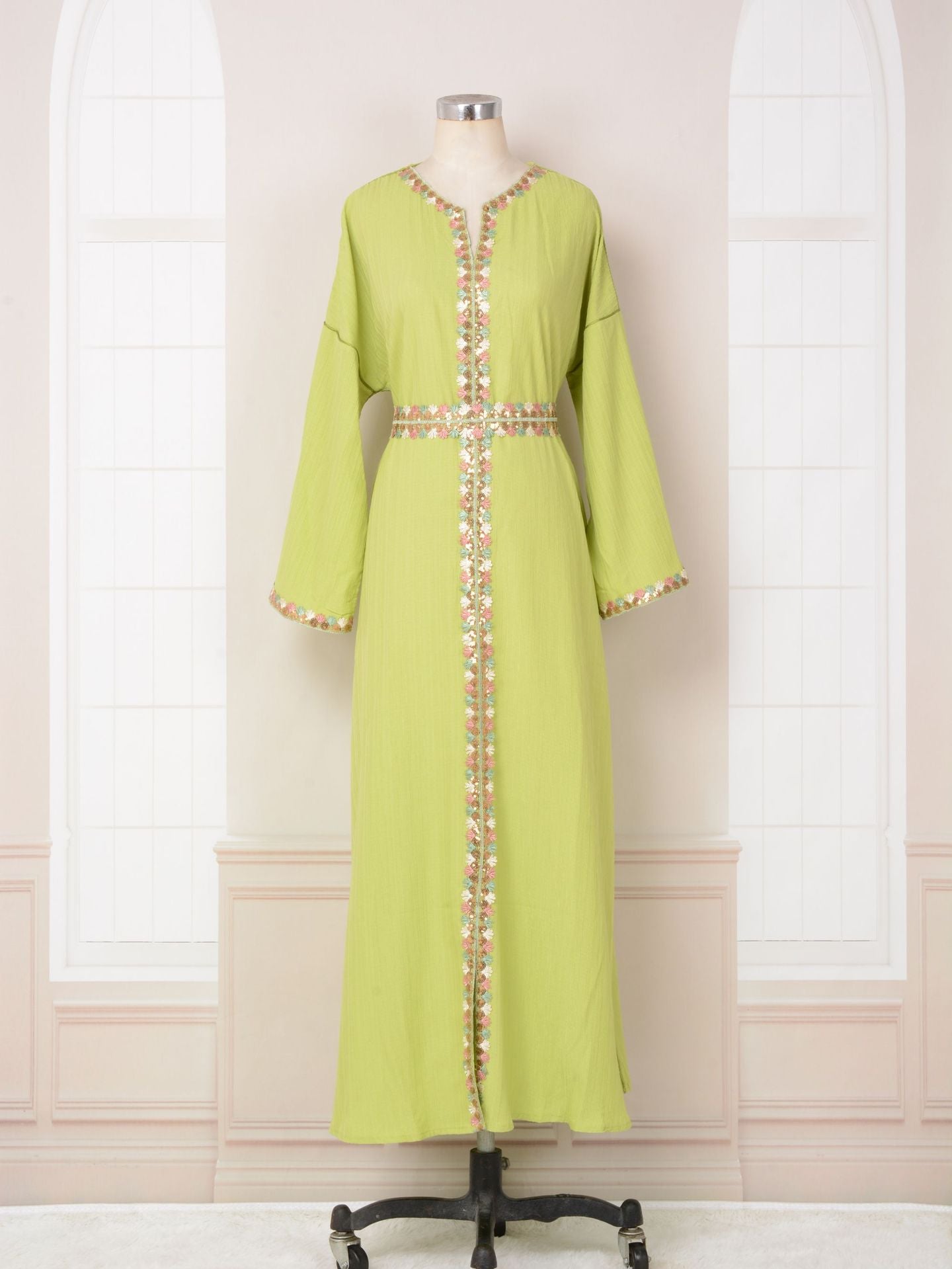 Women's Plain Embroidered Dress