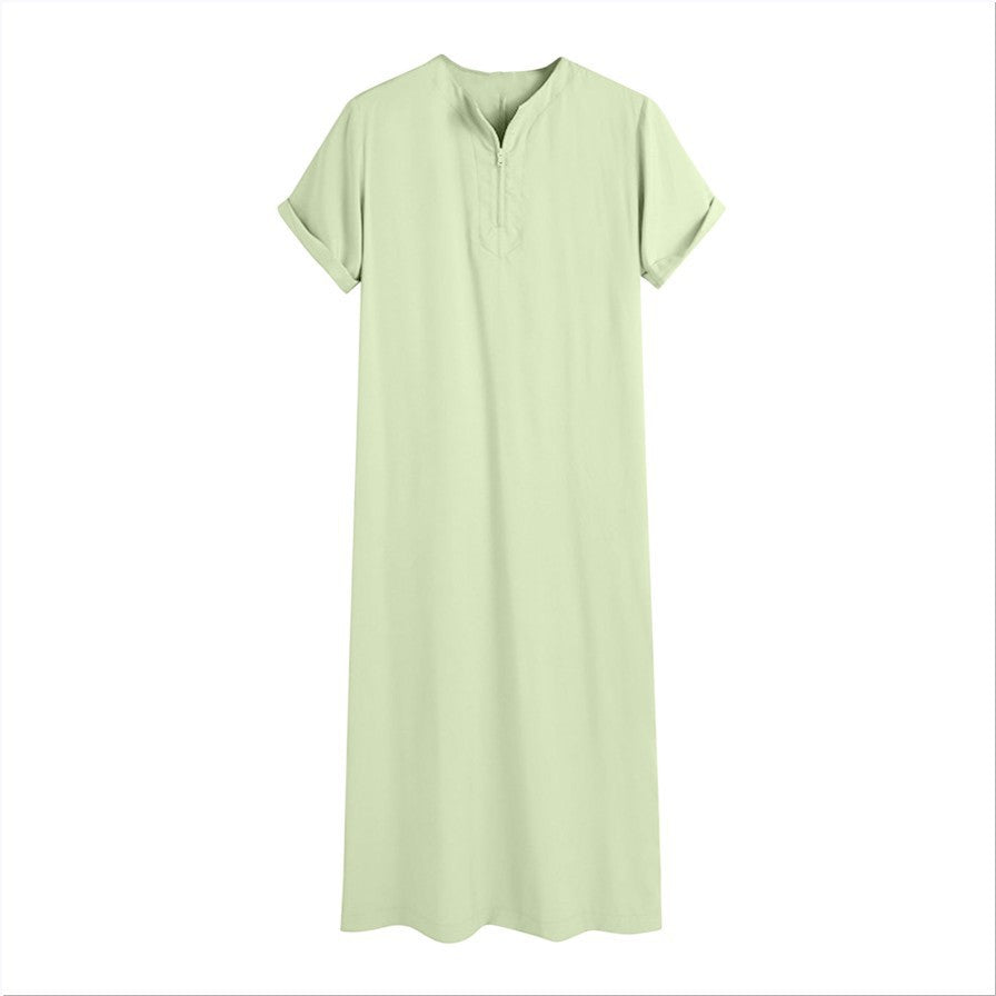 Chemise à fermeture éclair pour hommes