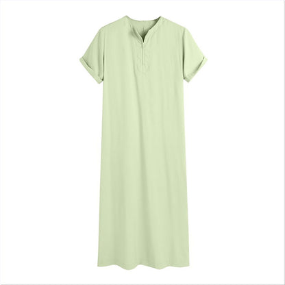 Chemise à fermeture éclair pour hommes