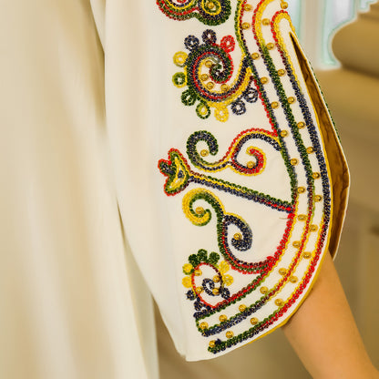 Women's Embroidered Travel Party Dress