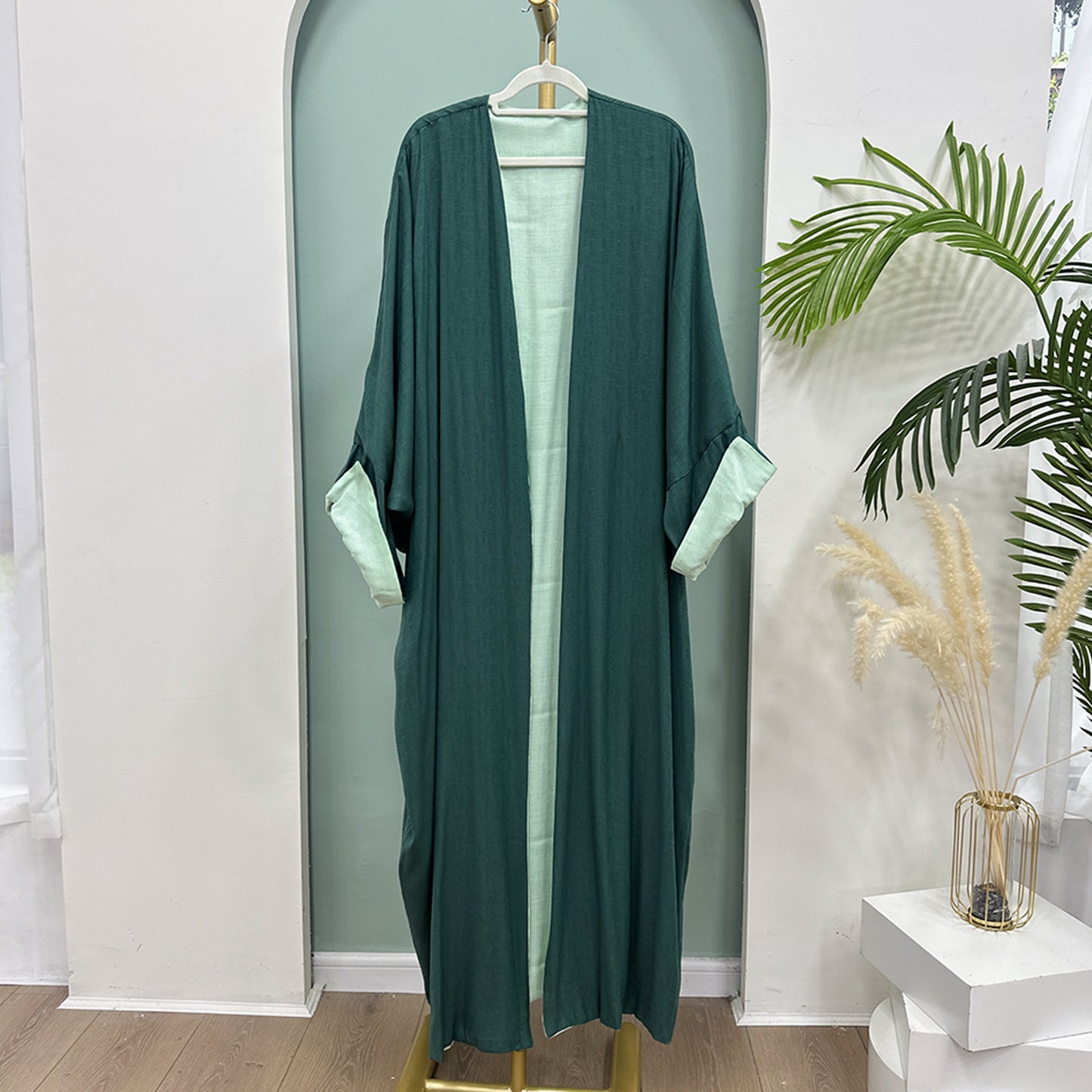 Dubai Reversible Wearable Elegant Cardigan Robe